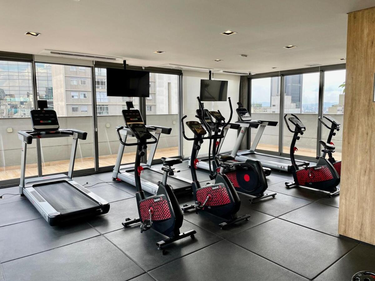 Apartment Consolacao Bela Cintra, Com Ac, Perto Da Paulista Sao Paulo